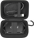 Carrying Case for Crucial X10/ X9 Pro 8TB/ 6TB/ 4TB Portable SSD, 2TB/ 1TB External Solid State Drive Hard Storage Holder Bag with Mesh Pocket Fits for USB-C Cable (Box Only)