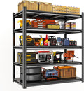 Metal Shelving, Garage Shelving Unit and Storage,Adjustable Storage Shelves, 3000LBS Storage Steel Shelving, for Kitchen Warehouse Pantry Commercial Use, Basement (78in×48in×24in-5 Tier)