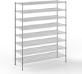 21" Deep x 60" Wide x 74" Height Wire Shelving Kit | 8-Tier | NSF Commercial Storage Rack Unit