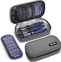 AUVON Portable Insulin Cooler Travel Case, Insulated Diabetic Bag with 2 x 160g Ice Packs for 6-8h Cooling Time, Medication Cooler Bag for Insulin Pens and Blood Glucose Monitor Supplies