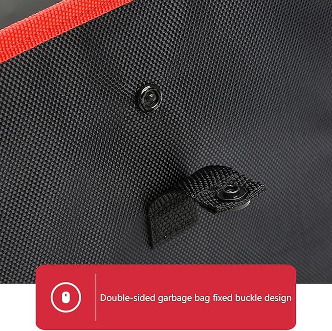 Innovative Gaps Storage Solution Hanging Garbage Holder Garbage Net Bag for A Vehicle Interior