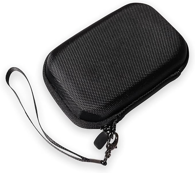 InGo Portable SSD Case - Compatible with SanDisk 1TB Extreme & Samsung X5 - Thunderbolt 3 - Carabiner, Mesh Pocket, Elastic Strap