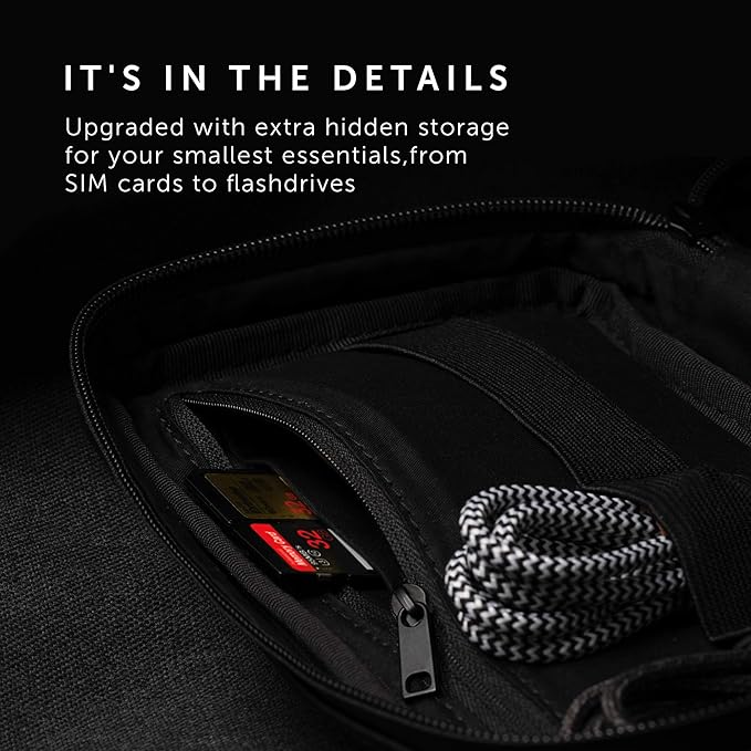 Native Union Stow Organizer – Premium Travel Tech Kit Crafted with Durable Canvas – Keep Essentials Organized with Flexible Storage & Quick-Access Pocket for Cables, Chargers, SIM Card & More (Indigo)