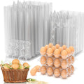 160 Pack Plastic Egg Cartons Cheap Bulk, 12 Count Clear Egg Containers for Fresh Chicken Eggs, 3x4 Grids Refrigerator Egg Trays for Refrigerator Storage, Chicken Farm, Market Display & Commercial Use