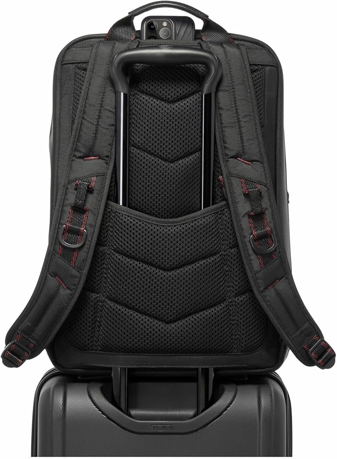 Tumi Mens Esports Pro 17" Backpack Red Ombre One Size