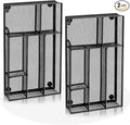 Desk Drawer Organizer, Office Drawer Divider Organizer Tray with 6 Compartments, Metal Mesh Desktop Organization and Accessories for Stationery Makeup Kitchen Toolroom School ＆ Office, 11x6.1x1.38 in