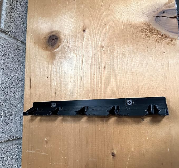 Five Slot Air Tool Holder/Wall Mount Storage for Garage and Workshop Organization