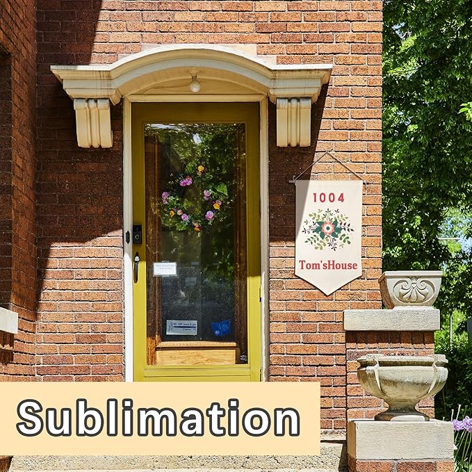 5 PCS Canvas Banners Wall Hanging Brooch Jewelry Storage Case Stand Enamel Pin Display, Sublimation blank Banner,Holder Earrings Necklace Pin Collection Organizer