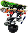 StoreYourBoard Skateboard Rack, 3 Board Wall Storage Mount, Home and Garage