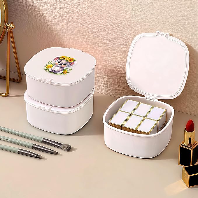 Small Hair Accessories Organizer Box For Girls Kids Teens Women, Hair clips/Ties/bands/pins/barrettes/scrunchies Organizer and Storage! (Koala)