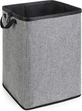 SNIGJAT Clothes Laundry Hamper for Bedroom, Lightweight Dirty Clothes College Hamper Collapsible for Small Space, Sturdy Laundry Basket with Handles for Bathroom Closet, 70 L