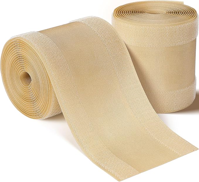 WILLBOND Carpet Cord Cover Cable Protector Floor Cover Cable Protector Management Only for Commercial Office Carpet(19.69 ft,Khaki)