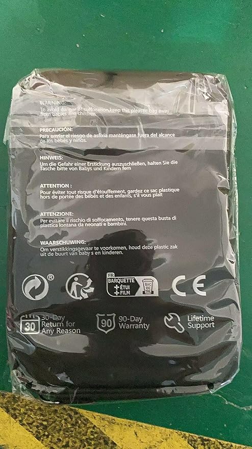 LoDrid Wearable Cleaning Caddy Bag with 4 Foldable Dividers, Cleaning Supply Organizer with Shoulder Strap and Side Handles for Cleaners & Housekeepers, Grey