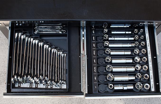 WRENCH ORGANIZER (BLACK) - Made in USA