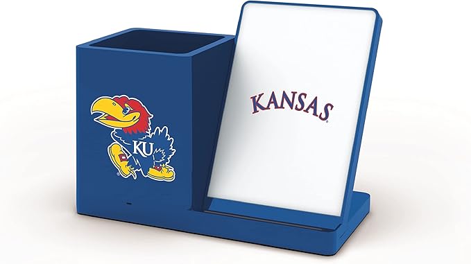 SOAR NCAA Unisex Cell Phone Wireless Charging Stand and Desktop Organizer