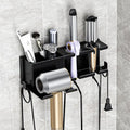 Hair Dryer Holder, Hair Tool Organizer, Blow Dryer Hanger Wall Mount for Dryer Hook, Bathroom Space-Saving Blow Dryer Organizer, Curling Irons Storage Wall Mounted